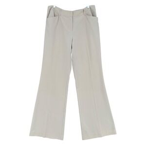 Chico's Light Beige Wide-Leg Trousers